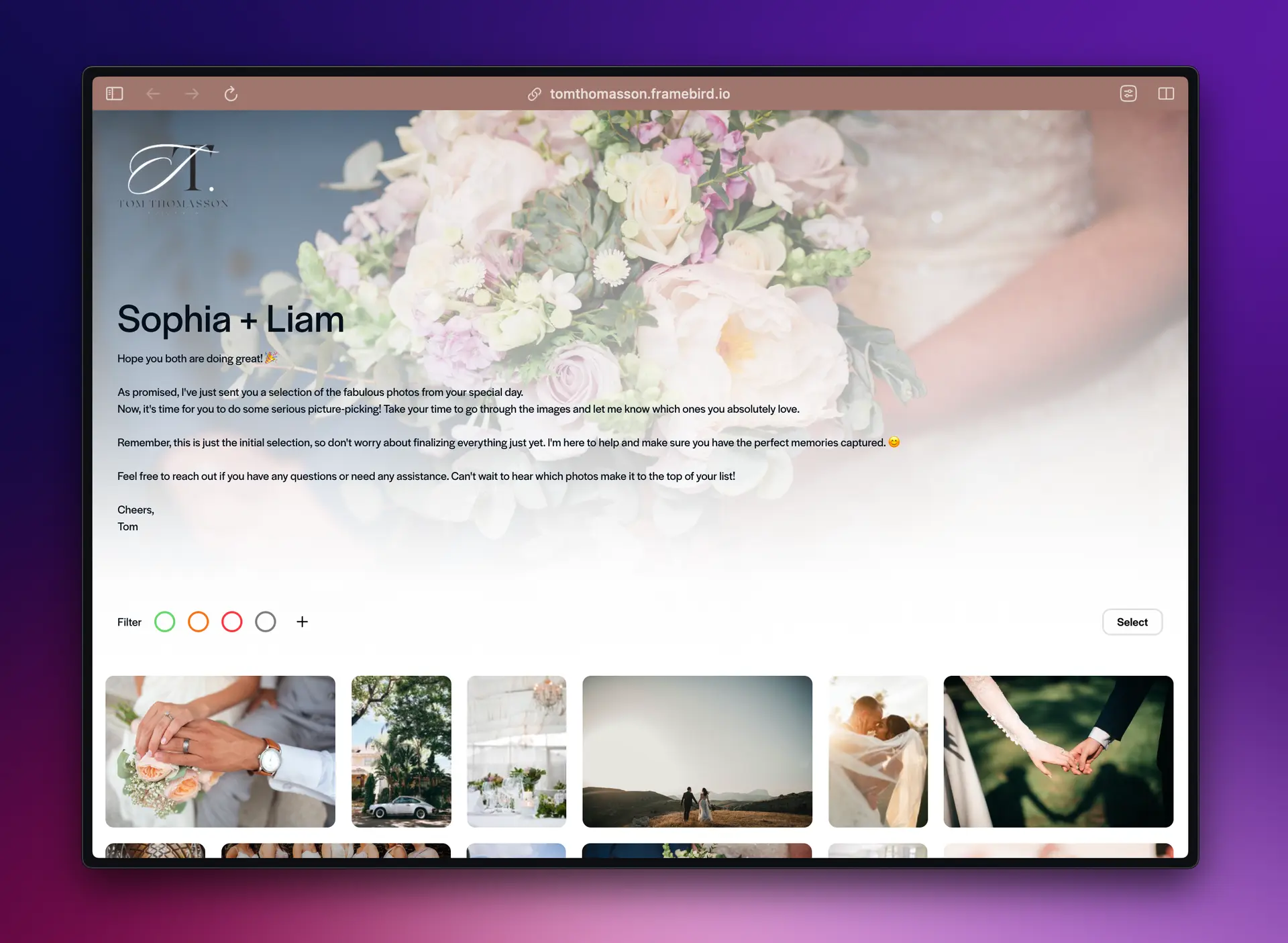 Client View of the Share