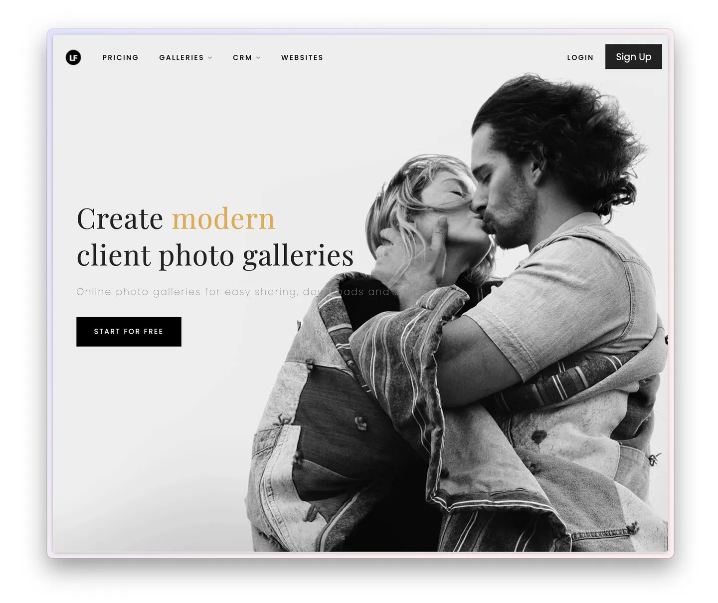 Pagina di Destinazione Lightfolio
